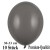Luftballons, Latex 30cm Ø, 10 Stück / Pastellgrau