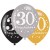 Luftballons, Latexballons Sparkling Celebration 30 zum 30. Geburtstag, 6 Stück
