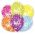 Luftballons, Latexballons Happy 40 Birthday / gemischte Farben