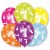 Luftballons, Latexballons Happy 7 Birthday / gemischte Farben