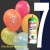 1 Liter Helium-Einwegflasche und 10 Luftballons mit der Zahl 7 zum 7. Geburtstag