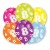 Luftballons, Latexballons Happy 8 Birthday / gemischte Farben