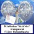 Midi-Set, Luftballons zur Hochzeit steigen lassen, 50 transparente Hochzeitsluftballons, Mr. and Mrs., mit Helium