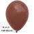 Luftballons, Latex 30 cm Ø, 100 Stück / Braun - Gute Qualität