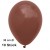 Luftballons, Latex 30 cm Ø, 10 Stück / Braun - Gute Qualität