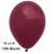 Luftballons, Latex 30 cm Ø, 100 Stück / Burgund - Gute Qualität