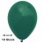 Luftballons, Latex 30 cm Ø, 10 Stück / Dunkelgrün - Gute Qualität