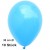 Luftballons, Latex 30 cm Ø, 10 Stück / Himmelblau - Gute Qualität