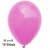 Luftballons, Latex 30 cm Ø, 10 Stück / Pink - Gute Qualität