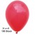 Luftballons, Latex 30 cm Ø, 100 Stück / Rot - Gute Qualität