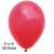 Luftballons, Latex 30 cm Ø, 50 Stück / Rot - Gute Qualität