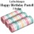 Luftschlangen Happy Birthday Pastell zum Geburtstag, 3 Rollen