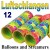 Luftschlangen Balloons and Streamers, 12 Rollen