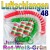 Luftschlangen-Jumbo, Rot-Weiß-Grün, 48 Rollen