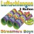 Luftschlangen Streamers Boys, 3 Rollen