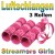 Luftschlangen Streamers Girls, 3 Rollen