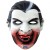 XXL Maske zu Halloween, Vampir, Graf Dracula
