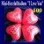 Herzluftballons, Mini-Herzballons I Love You, 100 Stück, Rot
