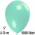 Luftballons Mini, Aquamarin, 10000 Stück, 8-12 cm 