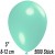 Luftballons Mini, Aquamarin, 5000 Stück, 8-12 cm 
