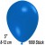 Luftballons Mini, Blau, 1000 Stück, 8-12 cm 