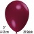 Luftballons Mini, Bordeaux, 25 Stück, 8-12 cm 