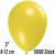 Luftballons Mini, Gelb, 10000 Stück, 8-12 cm 