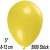 Luftballons Mini, Gelb, 5000 Stück, 8-12 cm 