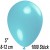 Luftballons Mini, Hellblau, 1000 Stück, 8-12 cm 