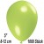 Luftballons Mini, Limonengrün, 1000 Stück, 8-12 cm 