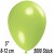 Luftballons Mini, Limonengrün, 5000 Stück, 8-12 cm 