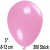 Luftballons Mini, Rosa, 500 Stück, 8-12 cm 