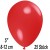 Luftballons Mini, Rot, 25 Stück, 8-12 cm 