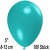 Luftballons Mini, Türkis, 100 Stück, 8-12 cm 