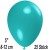 Luftballons Mini, Türkis, 25 Stück, 8-12 cm 