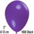 Luftballons Mini, Violett, 1000 Stück, 8-12 cm 