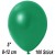 Luftballons Mini, Metallicfarben, Dunkelgrün, 100 Stück