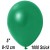 Luftballons Mini, Metallicfarben, Dunkelgrün, 1000 Stück