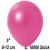 Luftballons Mini, Metallicfarben, Fuchsia, 10000 Stück