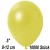 Luftballons Mini, Metallicfarben, Gelb, 10000 Stück