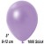 Luftballons Mini, Metallicfarben, Lila, 1000 Stück