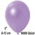 Luftballons Mini, Metallicfarben, Lila, 10000 Stück