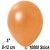 Luftballons Mini, Metallicfarben, Orange, 10000 Stück
