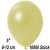Luftballons Mini, Metallicfarben, Pastellgelb, 10000 Stück