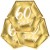 Mini-Partyteller 60th Birthday Gold zum 60. Geburtstag, 6 Stück