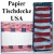 Papier-Tischdecke USA