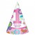 Partyhütchen zum 1. Geburtstag eines Mädchens, 8 Stück