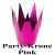 Partykrone Pink zu Hen Party, Junggesellinnenabschied