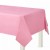 Party-Tischdecke Rosa, Partydeko