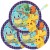 Pokemon Partyteller, Pokémon Partydekoration zum Kindergeburtstag, 8 Stück